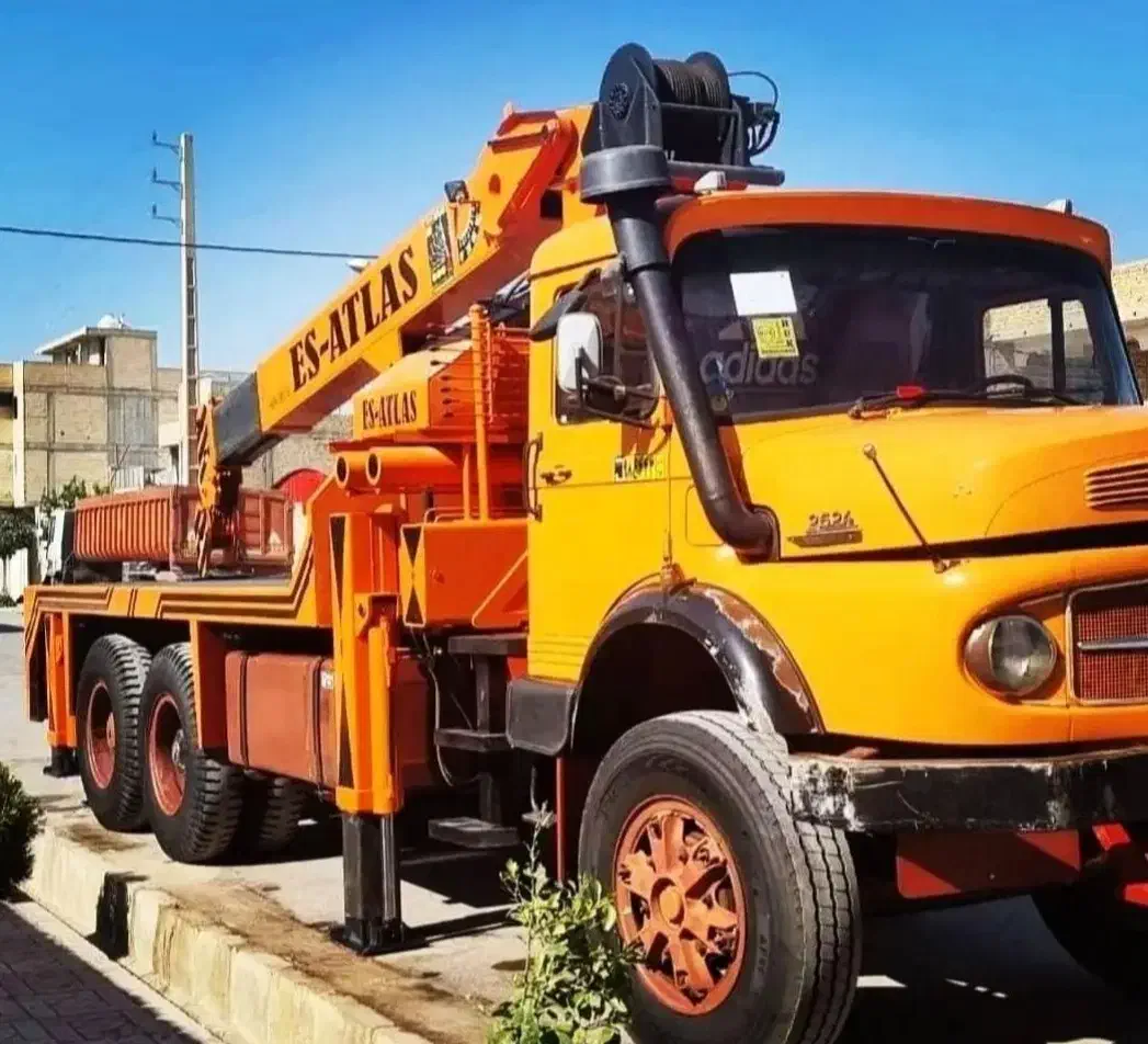 جرثقیل کفی ۱۵ تن|خودرو سنگین|تهران, شوش (باغ آذری)|دیوار