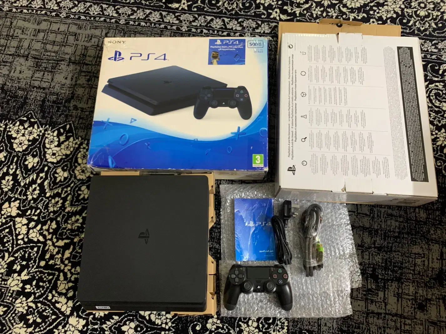 PS4 slim500gig درحد اکبندمناسب کادو|کنسول، بازی ویدئویی و آنلاین|پرند, فاز ۵|دیوار