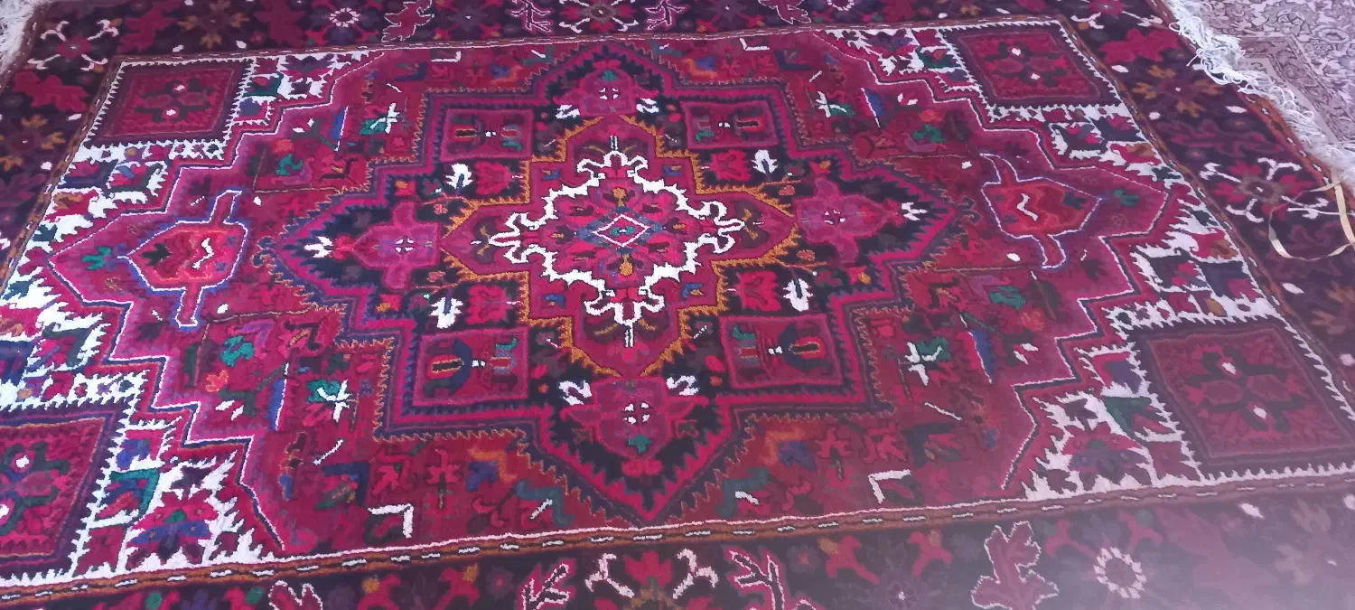 فرش چشمه زان|فرش|اهر, |دیوار