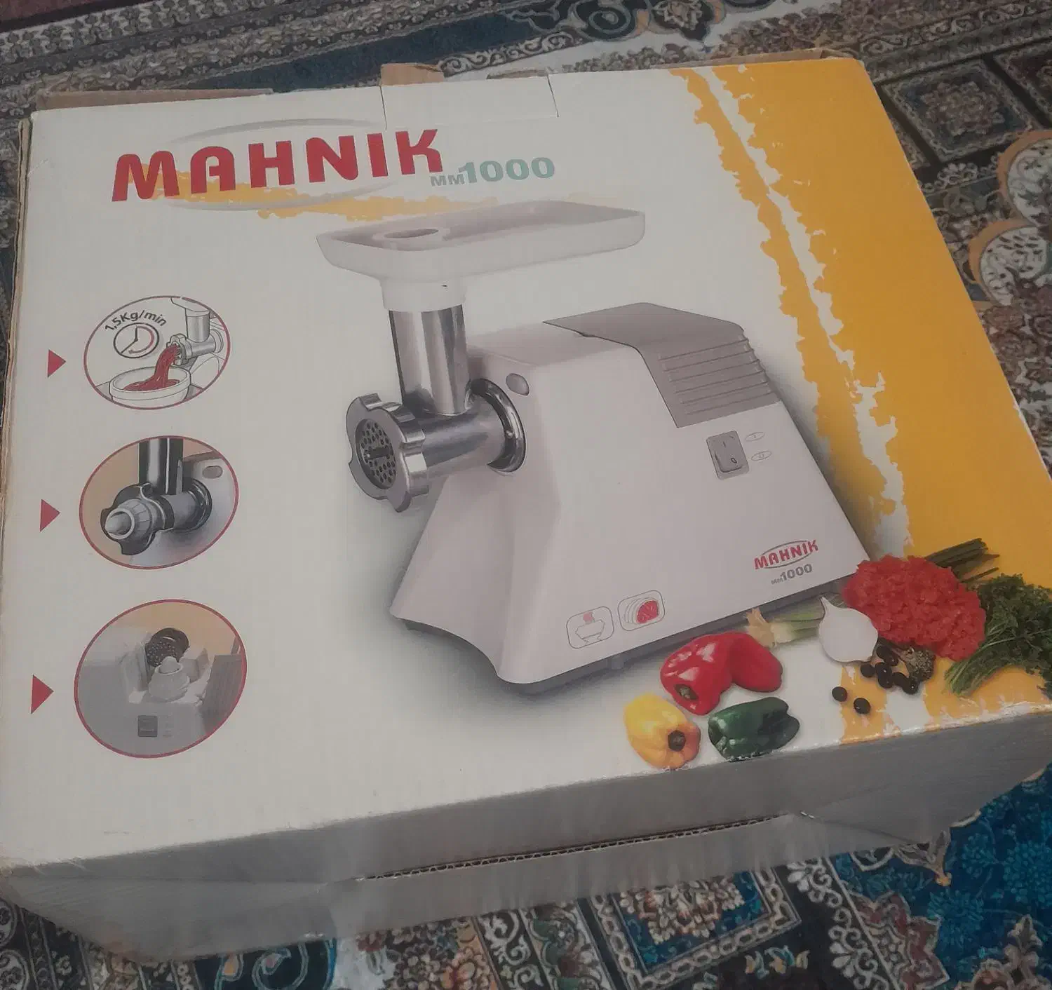 چرخ گوشت ماهنیک|سایر لوازم برقی|قیدار, |دیوار