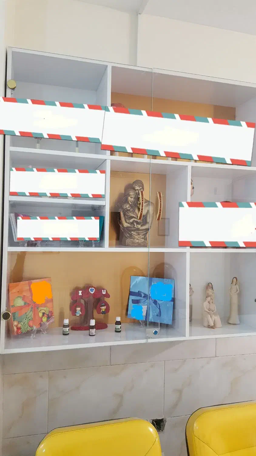 شلف وقفسه دیواری|کتابخانه، شلف، قفسه‌های دیواری|فلاورجان, |دیوار