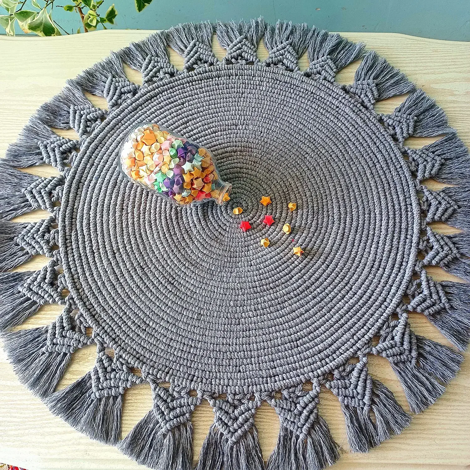 رانر مکرومه|پرده، رانر، رومیزی|شیراز, باغ تخت|دیوار