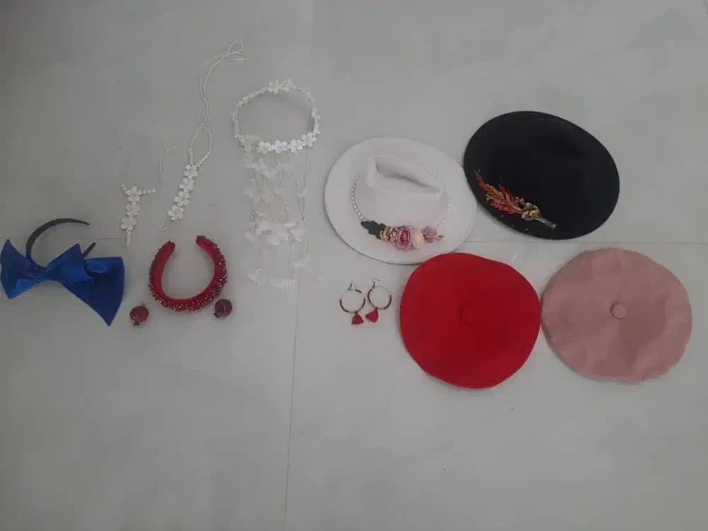 اکسسوری وکلاه های نوباقیمت کم مناسب شب یلداوعکاسی|زیورآلات و اکسسوری|کازرون, |دیوار