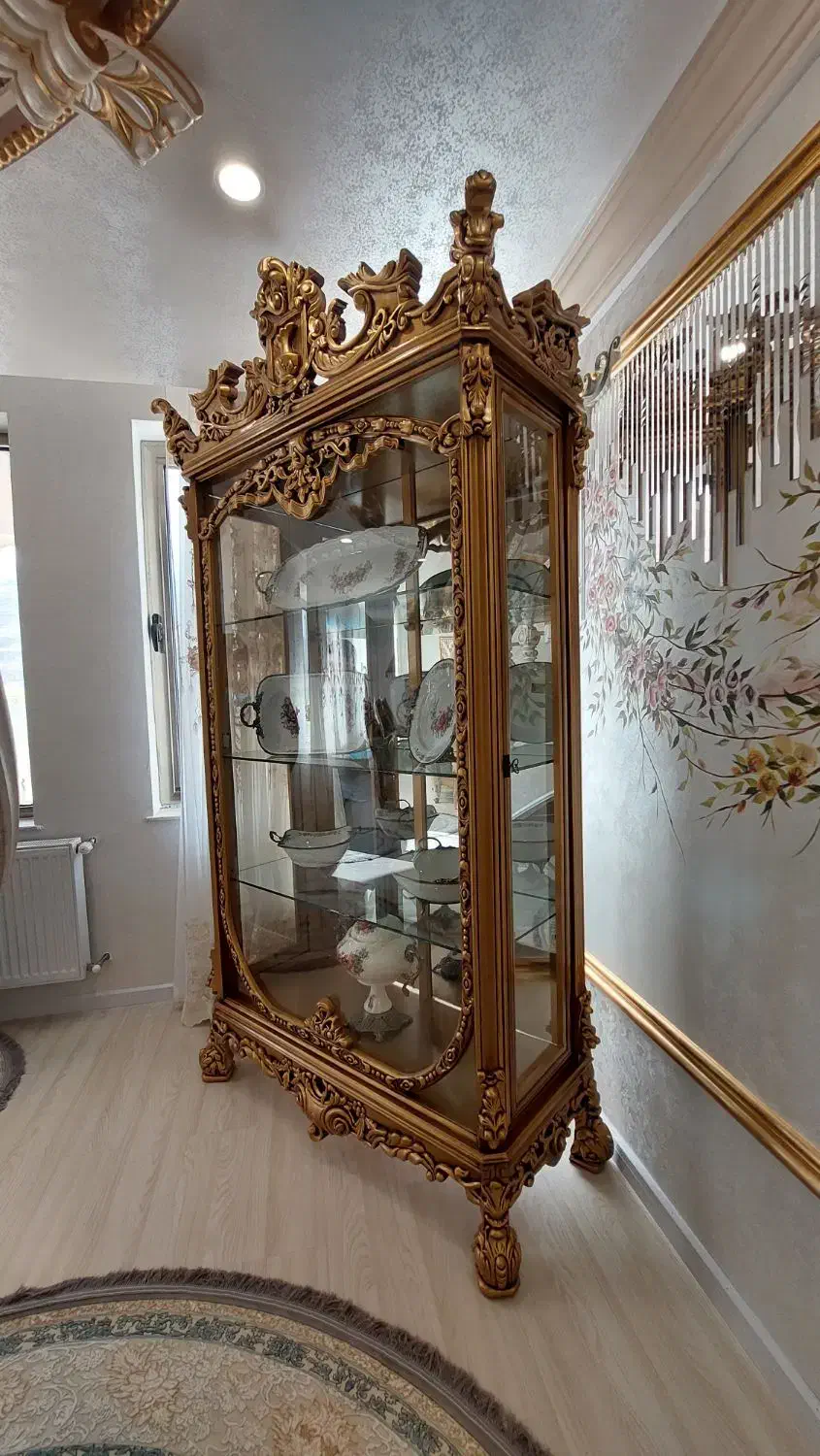 بوفه چوب راش|بوفه، ویترین، کنسول|ماکو, |دیوار