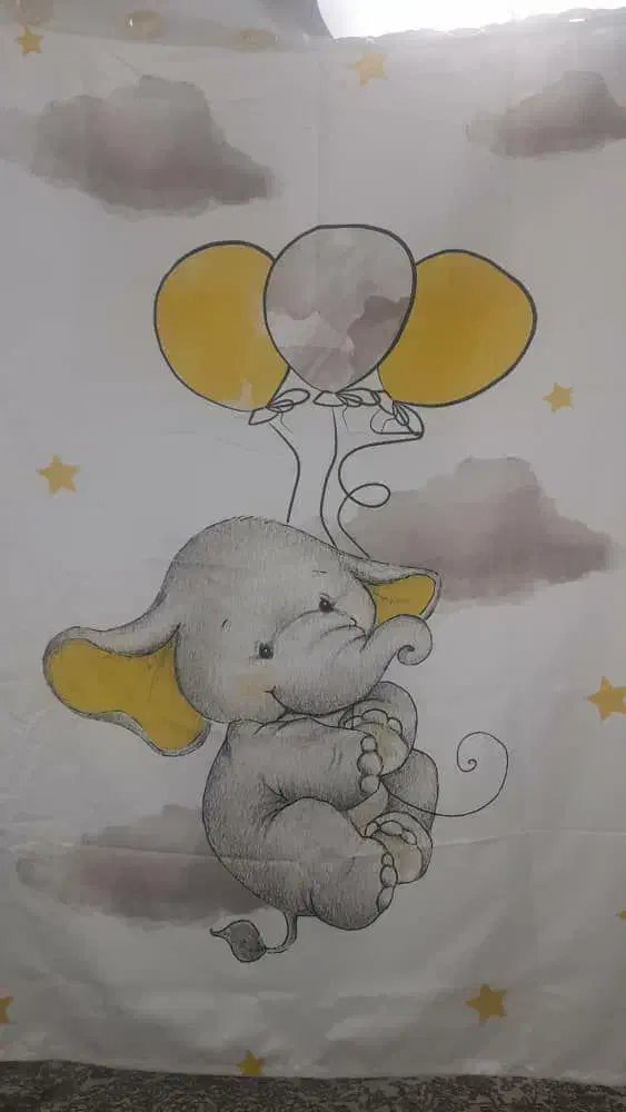 قالیچه و پرده کودک|فرش|کرج, شاهینویلا|دیوار