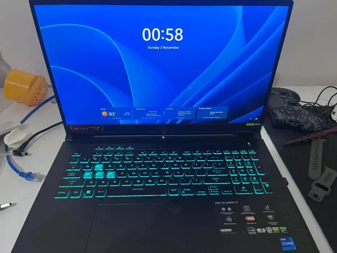 لپ تاپ asus tuf gaming f17|رایانه همراه|تهران, لاله زار|دیوار