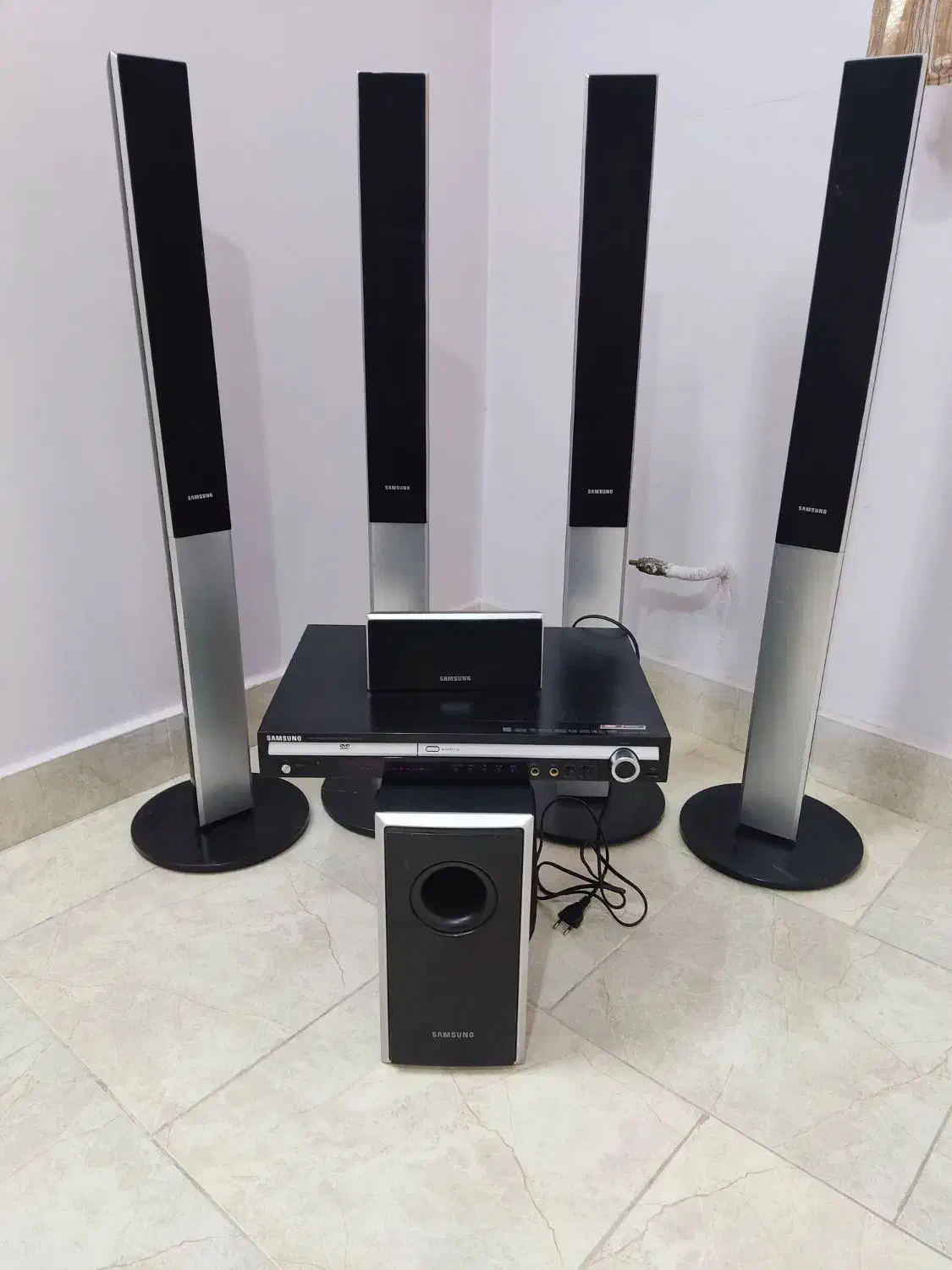 سینما خانگی سامسونگ|سیستم صوتی خانگی|کاشان, زیدی|دیوار