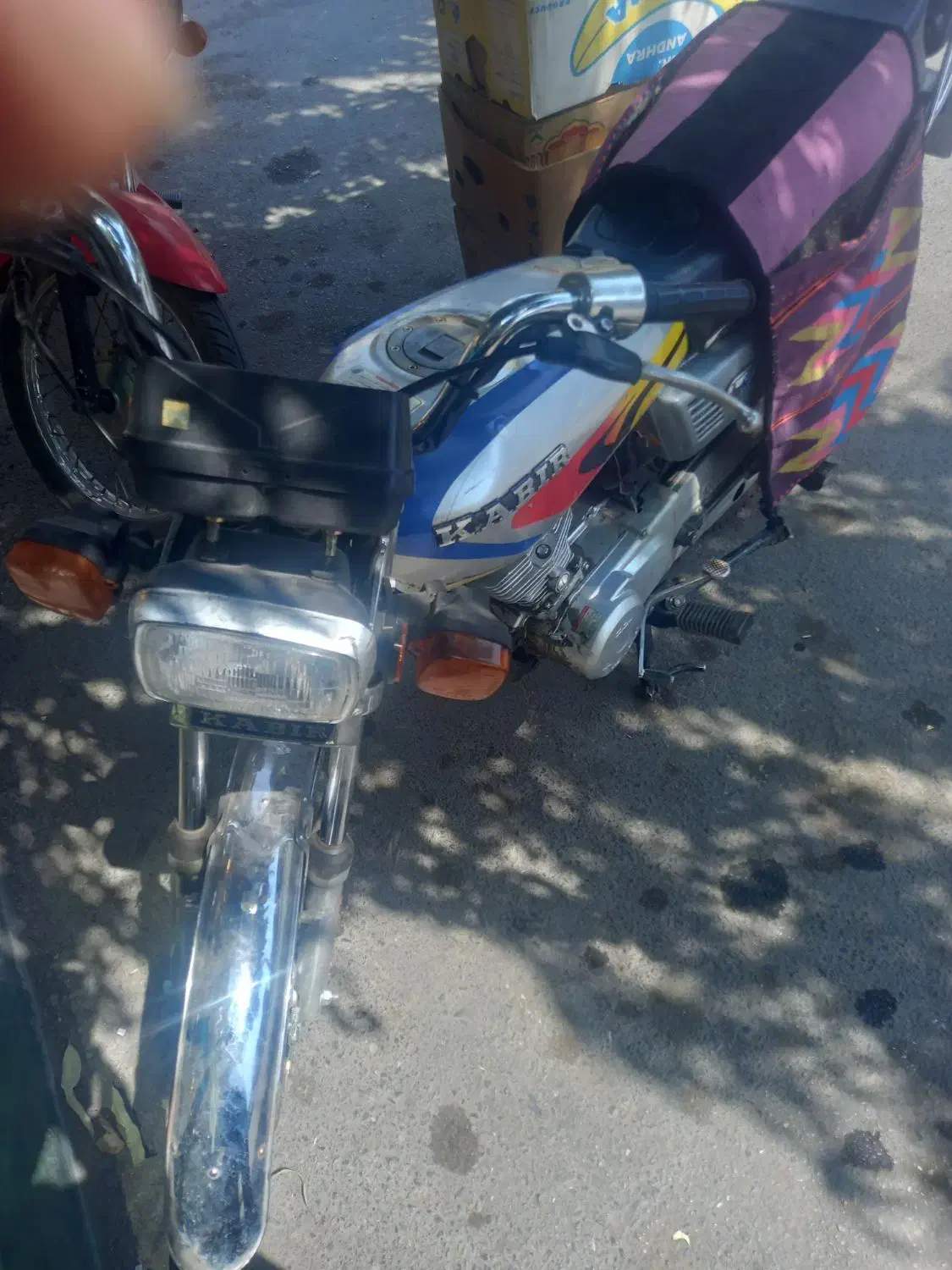 هوندا ۱۲۵ کبیر مدل ۹۷ سالم|موتورسیکلت|قم, نخودی|دیوار