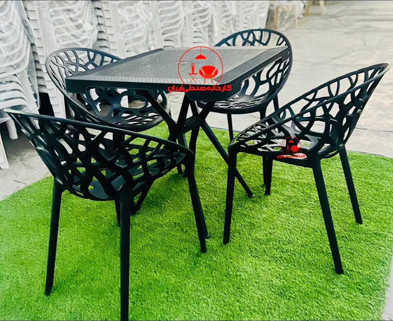 صندلی پلاستیکی باغی مدل غنی|میز و صندلی غذاخوری|کرج, عظیمیه|دیوار