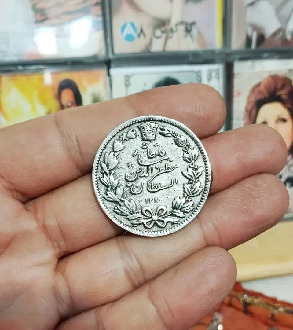 5هزار دیناری مطفر الدین شاه|کلکسیون سکه، تمبر، اسکناس|تهران, آسمان|دیوار