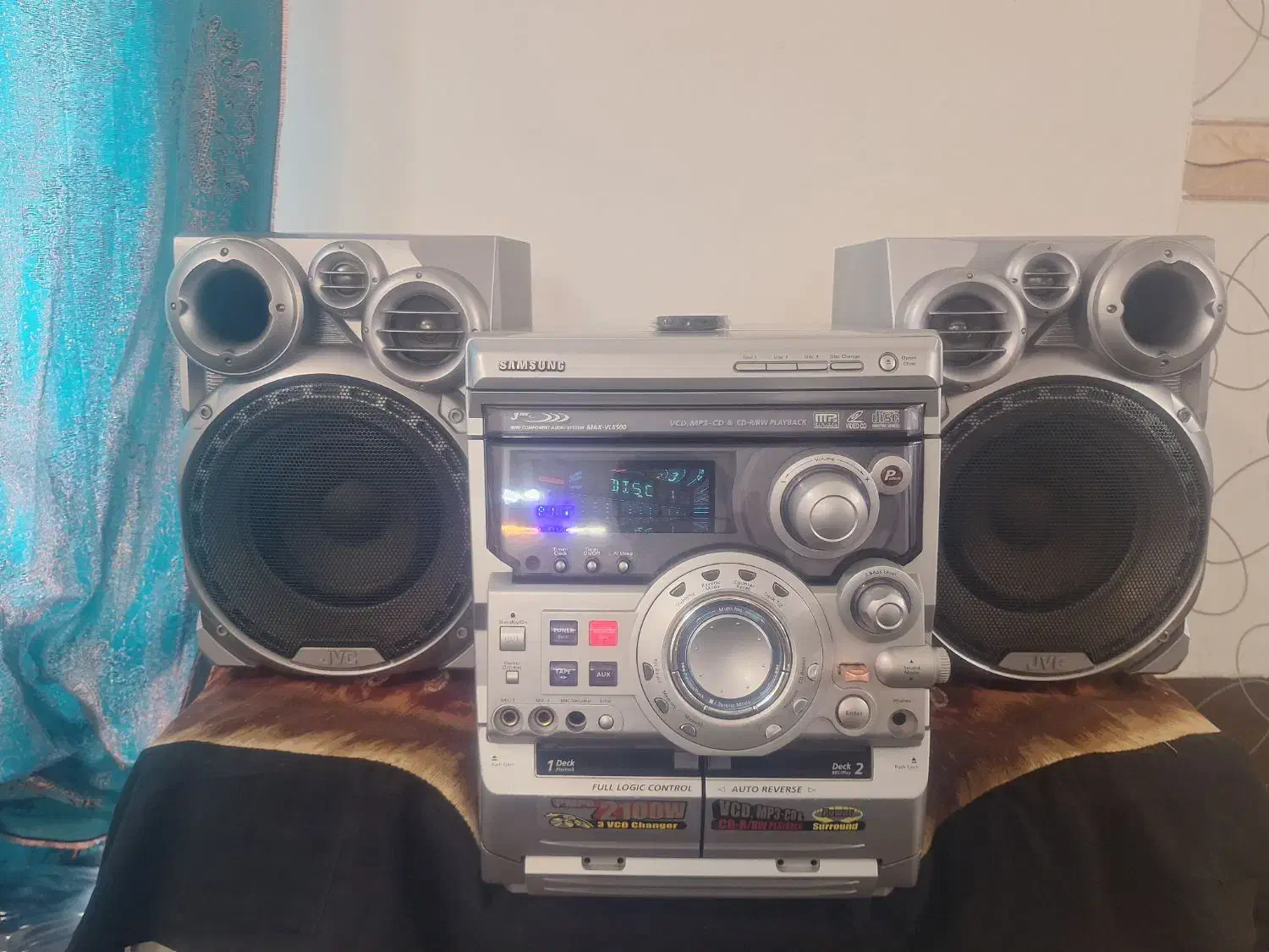 یک سیستمSAMSUNG(سامسونگ) کره ای اصل 6کاره درحدنو|سیستم صوتی خانگی|کرمان, |دیوار