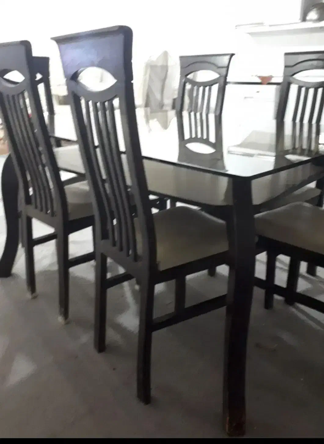 میز غذا خوری ۶ نفره|میز و صندلی غذاخوری|بندر امام خمینی, |دیوار