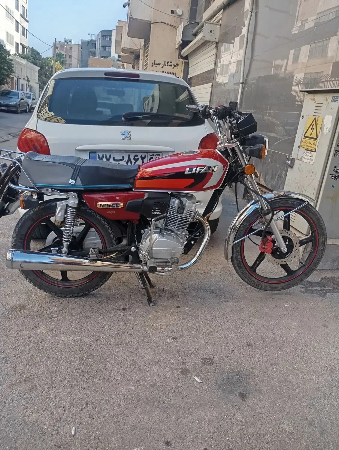 موتور سیکلت 125 صفر|موتورسیکلت|شیراز, عفیف‌آباد|دیوار