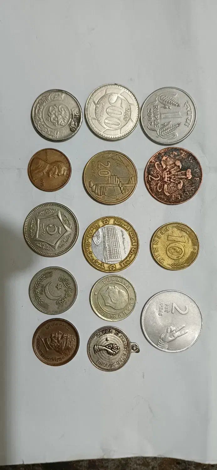 سکه و اسکناس قدیمی|کلکسیون سکه، تمبر، اسکناس|کرج, ساسانی (قلمستان)|دیوار