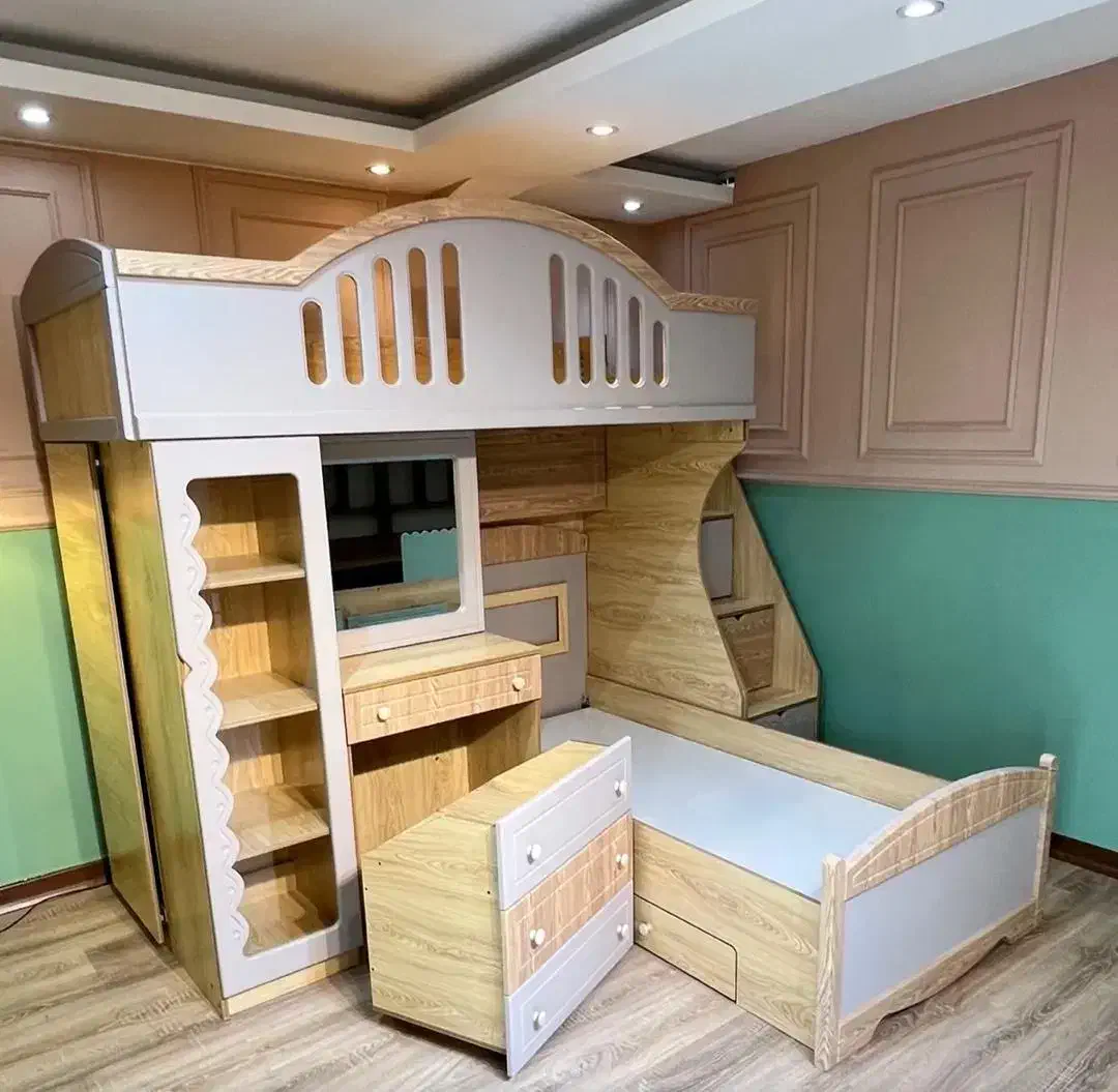 تخت دوطبقه ژورنالی با کیفیت و ضمانت|تخت و سرویس خواب|شیراز, سلطان آباد|دیوار