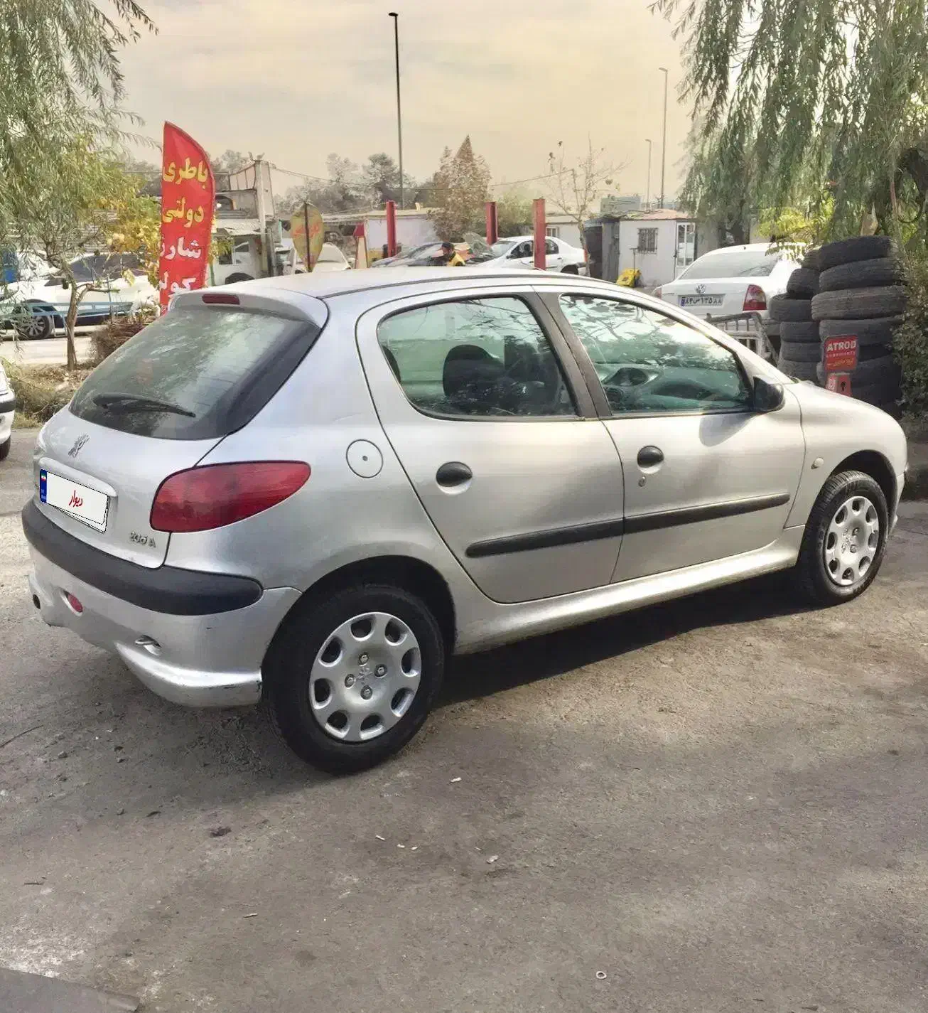 پژو ۲۰۶ تیپ ۶ اتوماتیک ۸۴ بیرنگ|خودرو سواری و وانت|تهران, کوی بیمه|دیوار