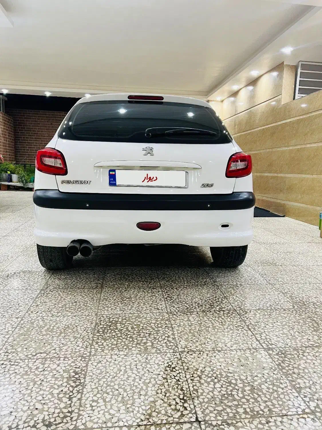 پژو‌۲۰۶ تیپ ۵|خودرو سواری و وانت|آزادشهر, |دیوار