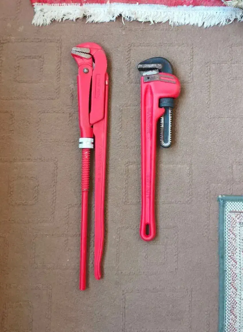 آچار شلاقی لوله گیر و دستگاه پرس لوله|ابزارآلات|اراک, |دیوار