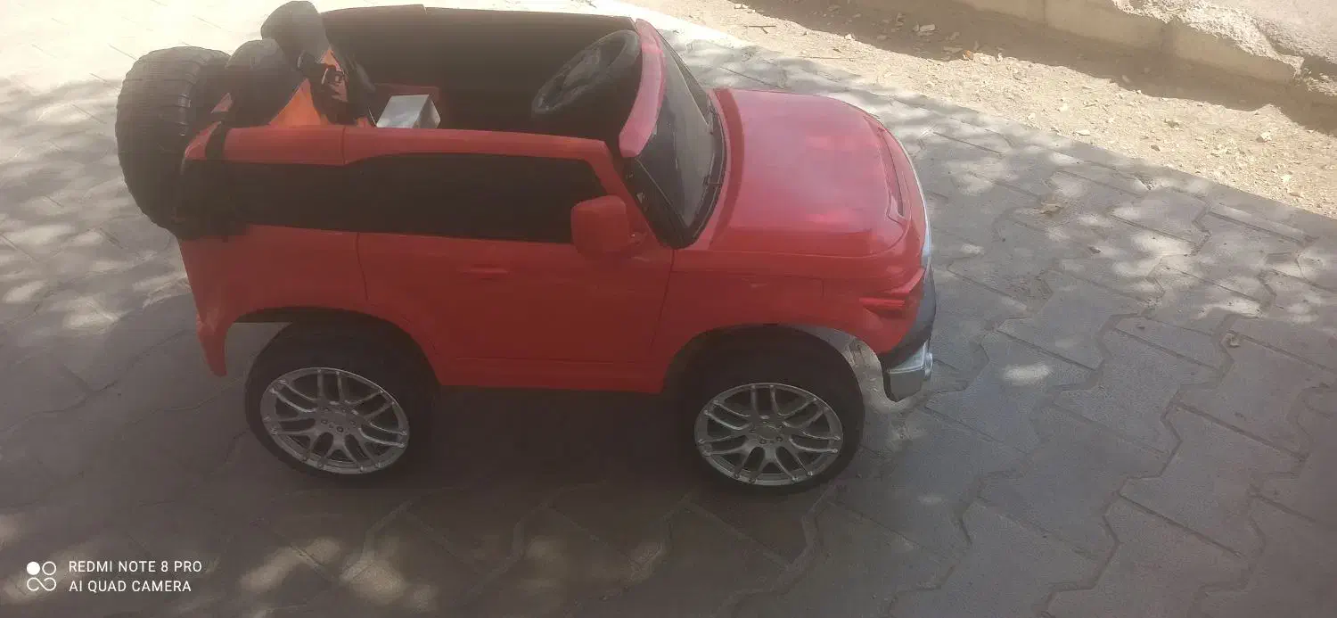 ماشین شارژی در حد نو|اسباب‌‌بازی|آباده, |دیوار