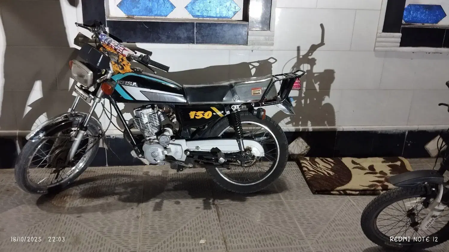 موتور مدل 91|موتورسیکلت|اهرم, |دیوار