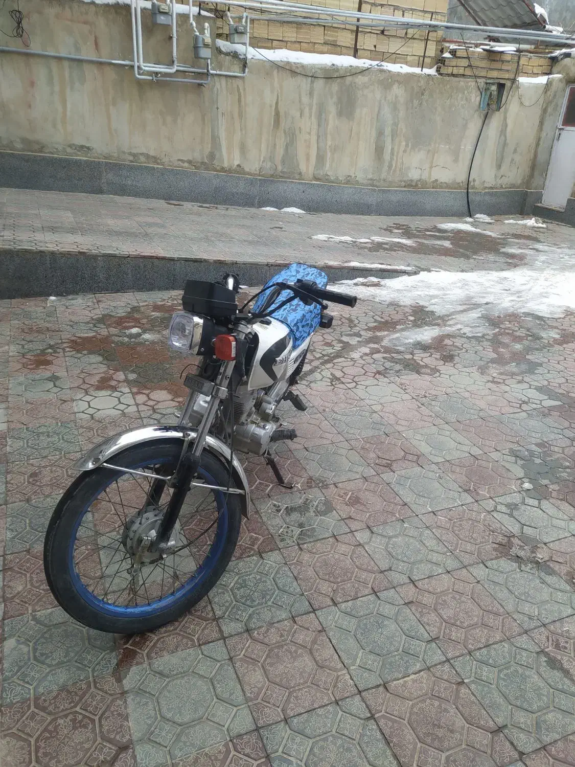 موتور احسان125|موتورسیکلت|نورآباد, |دیوار