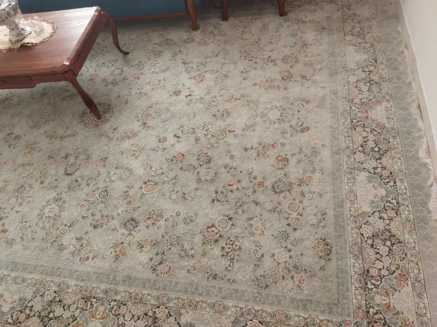 دو تخته فرش 12متری 1200شانه|فرش|تویسرکان, |دیوار