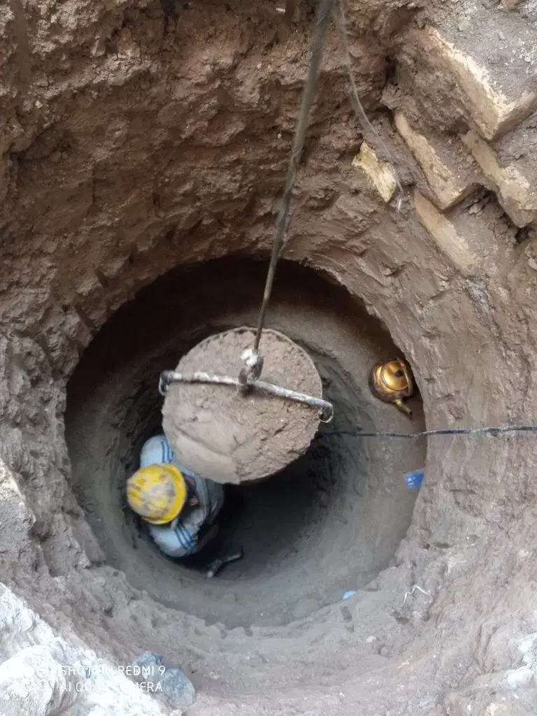 حفاری چاه فاضلاب|خدمات پیشه و مهارت|خمین, |دیوار