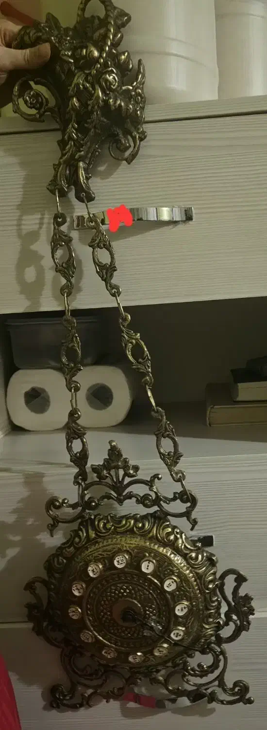 ساعت قدیمی برنجی|ساعت دیواری و تزئینی|تهران, صد دستگاه|دیوار