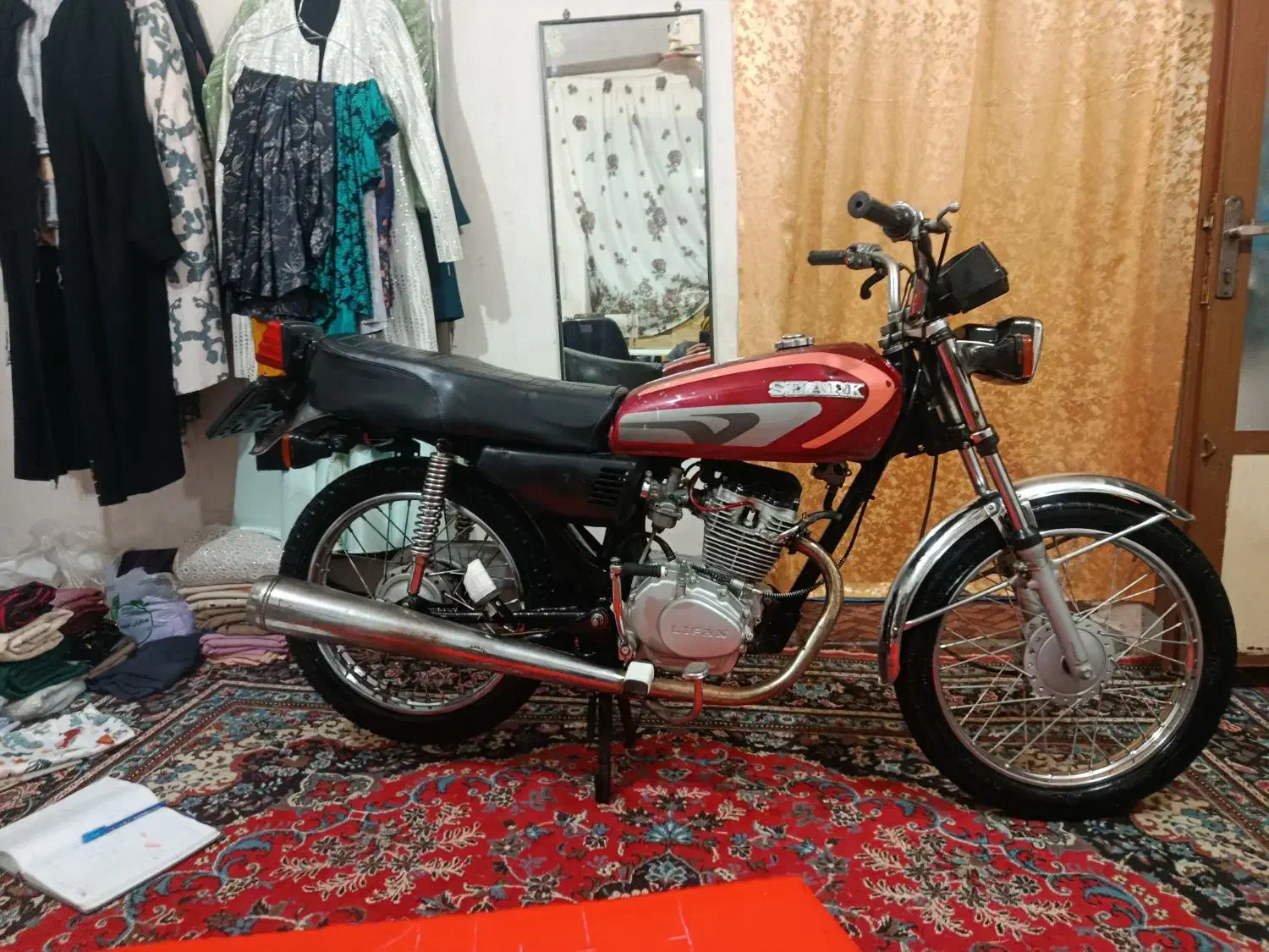 موتور 150 دست مدارک تکمیل|موتورسیکلت|رامیان, |دیوار