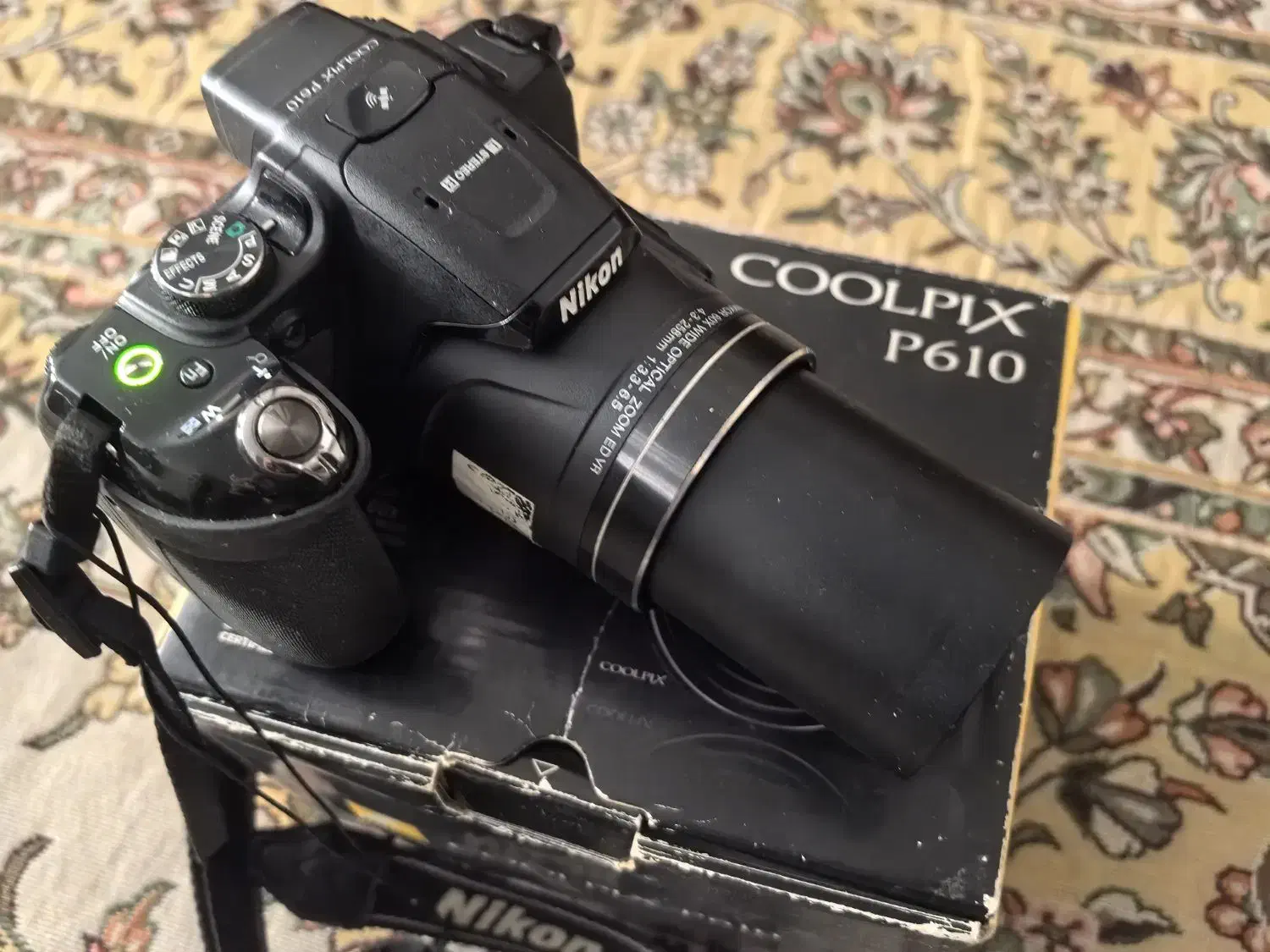 سوپرزوم نیکون p610 ودوتالنز فول فریم نیکون|دوربین عکاسی و فیلم‌برداری|تهران, تهرانپارس غربی|دیوار