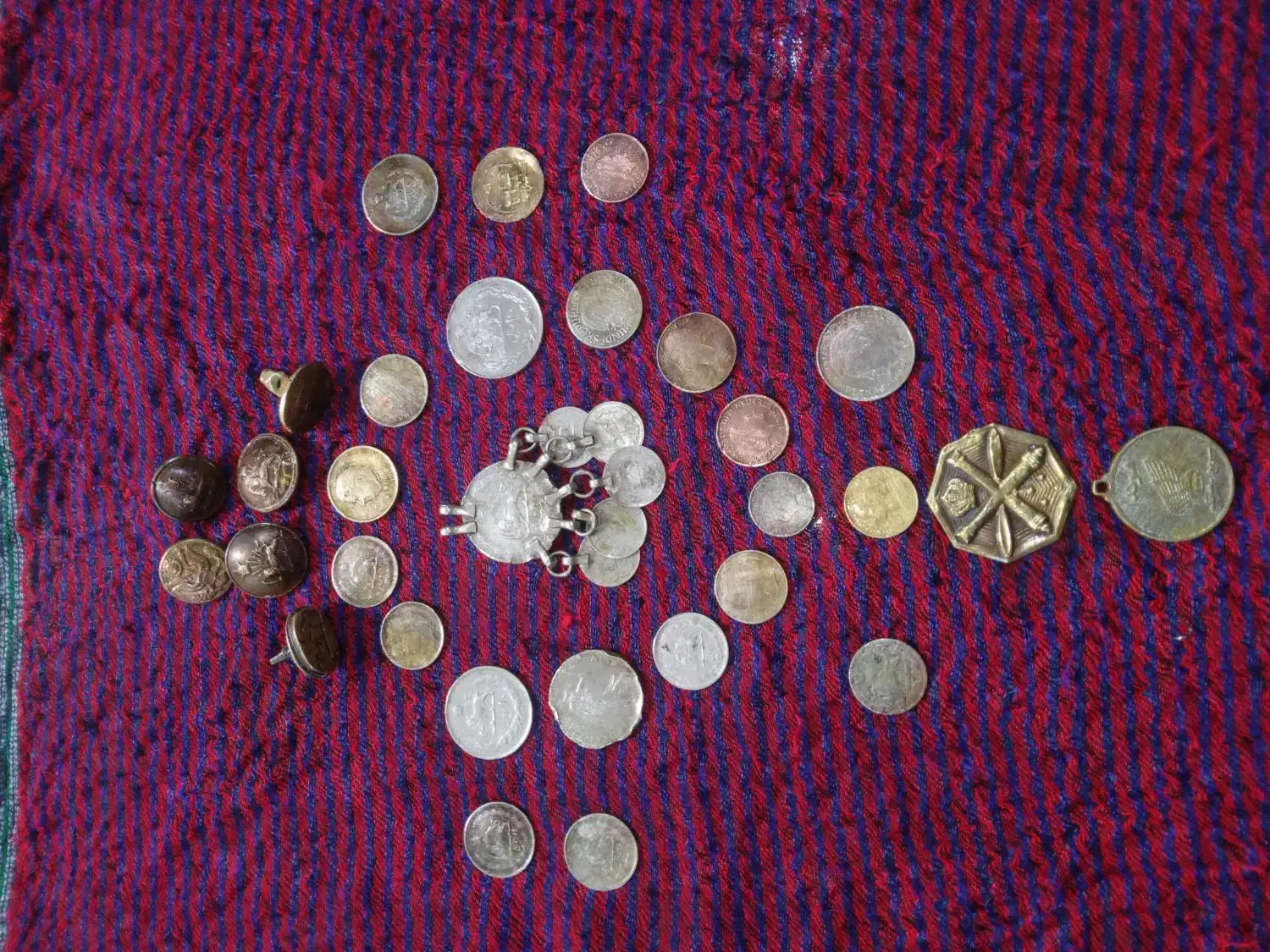 سکه قدیمی|کلکسیون سکه، تمبر، اسکناس|مبارکه, |دیوار