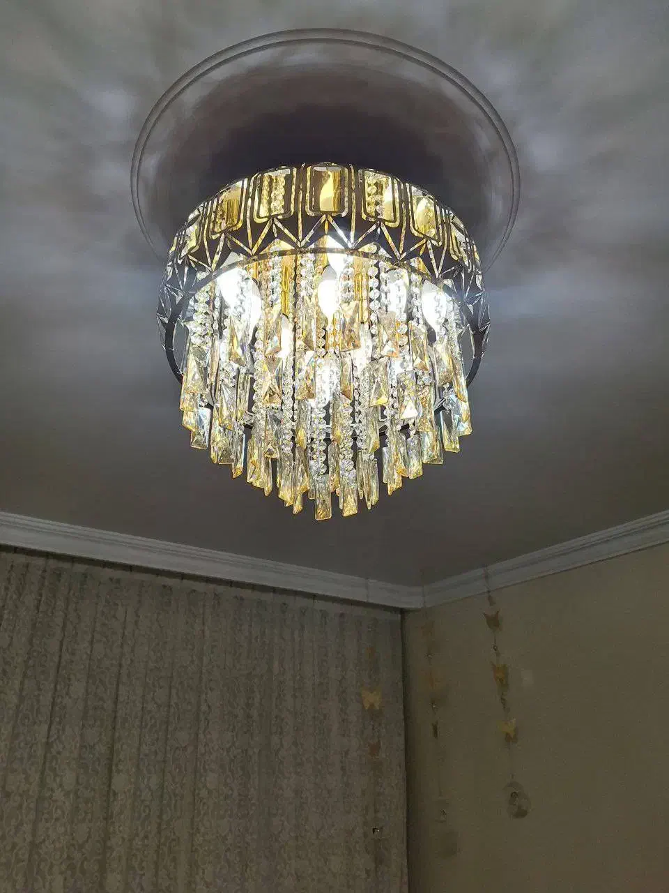 دو عدد لوستر سقفی|لوستر و چراغ آویز|تهران, ستارخان|دیوار