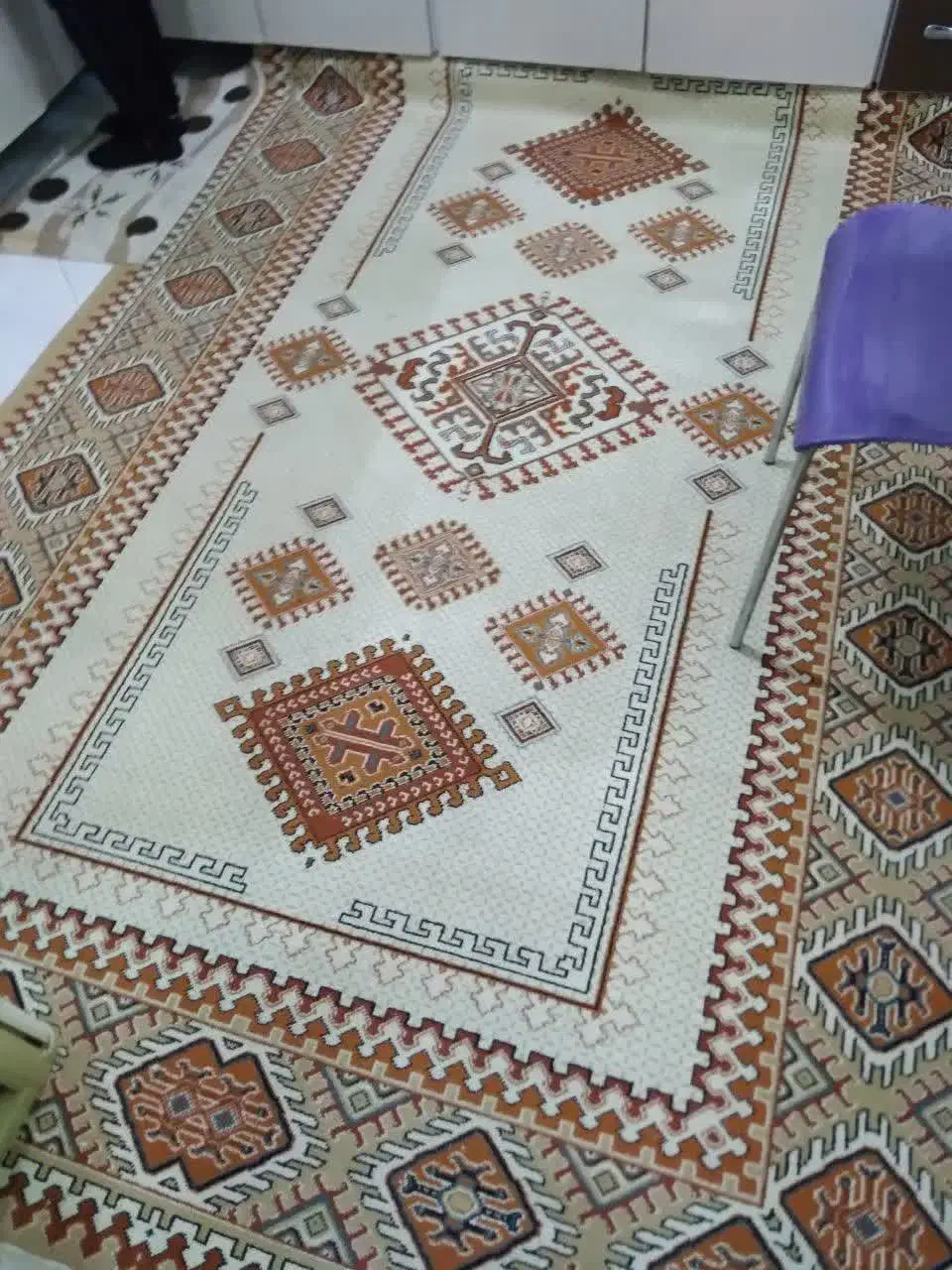 گلیم ۶ متری کرمی|گلیم، جاجیم، گبه|قرچک, میرزائی جنوبی|دیوار