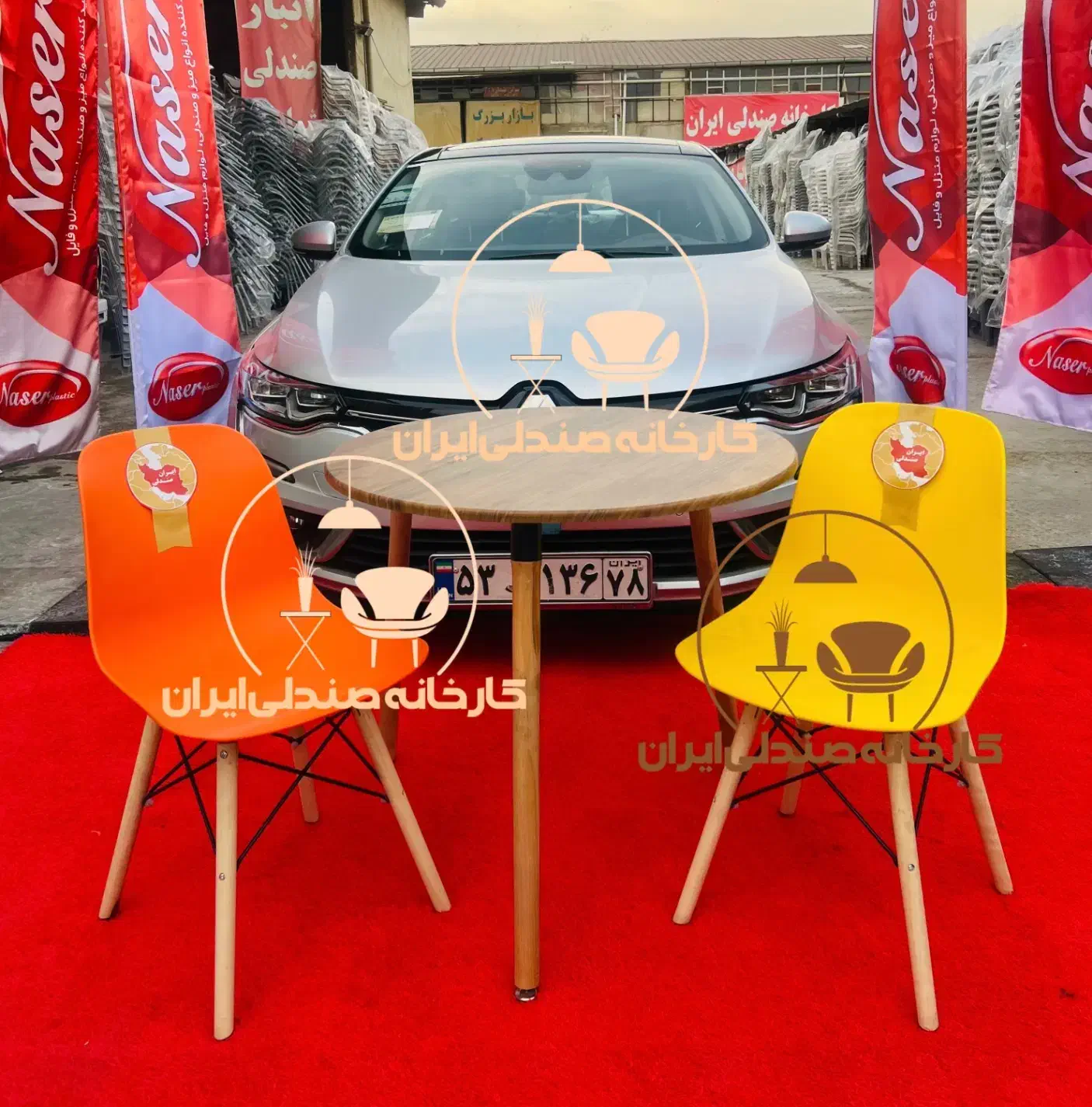 صندلی پلاستیکی مدل آنا|میز و صندلی غذاخوری|کرج, عظیمیه|دیوار