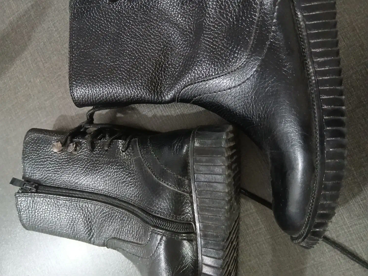 نیم بوت زنانه چرم اصل|کیف، کفش، کمربند|فولادشهر, مسکن مهر فولادشهر|دیوار