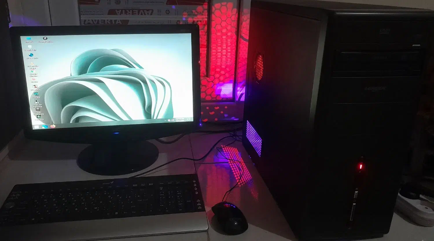 کامپیوتر کامل رم ۸ ddr3 کیس مامیتور|رایانه رومیزی|کرج, فاز ۳ گوهردشت|دیوار