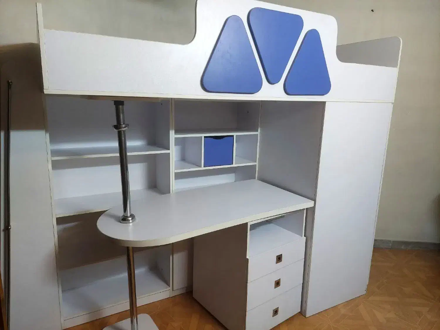 کمد وتخت کودک ونوجوان|تشک تختخواب|تهران, علم و صنعت|دیوار