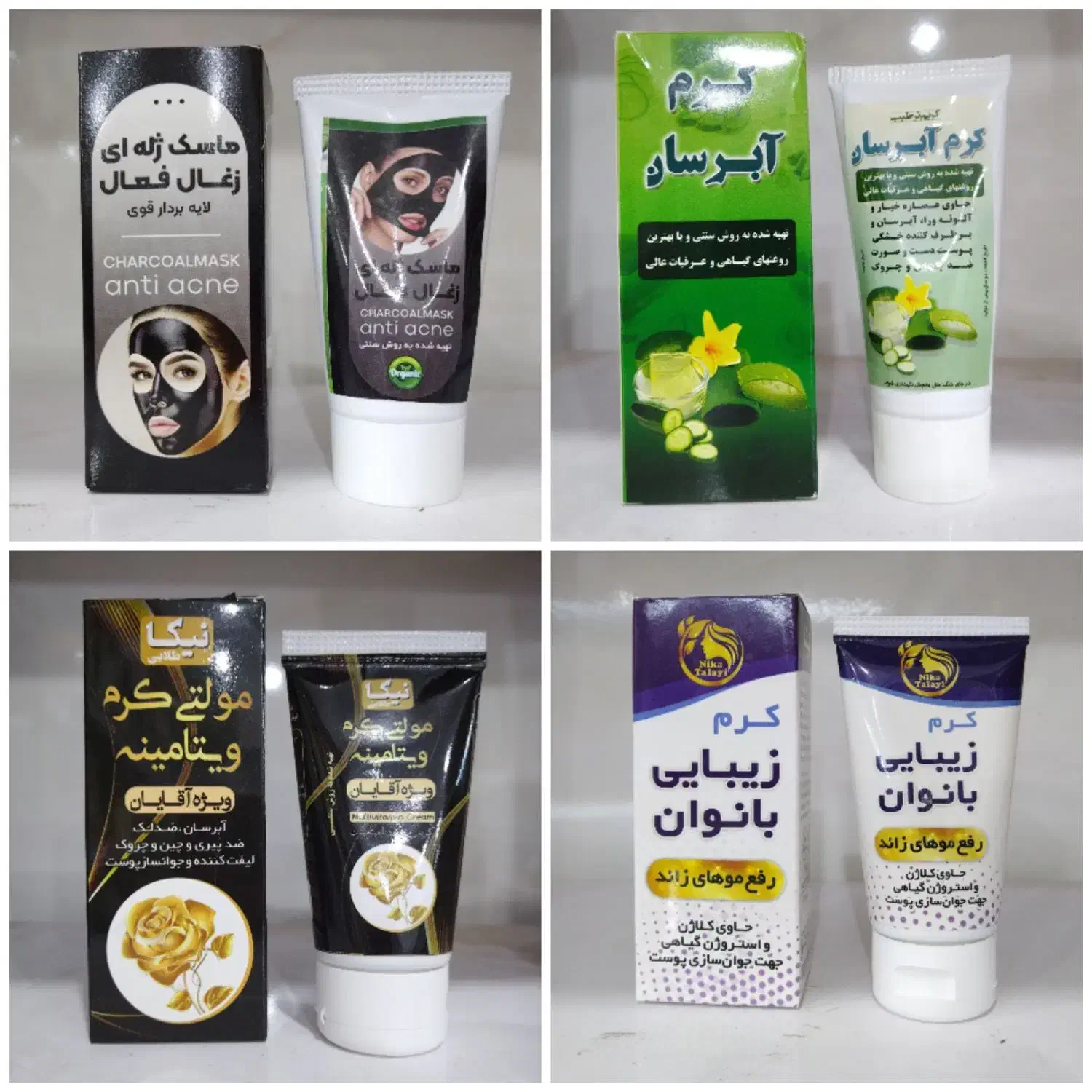 انواع کرم های دستساز طبیعی نیکا، مام پودری و رولی|آرایشی، بهداشتی، درمانی|اهواز, بهارستان|دیوار