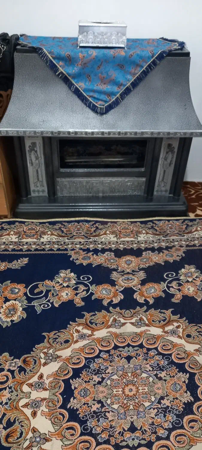 بخاری شومینه بزرگ|بخاری، هیتر، شومینه|الیگودرز, |دیوار