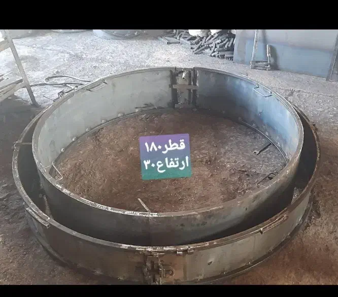 قالب پایه فنس.رایزر قناتی کول لوله|مصالح و تجهیزات ساختمان|همدان, |دیوار