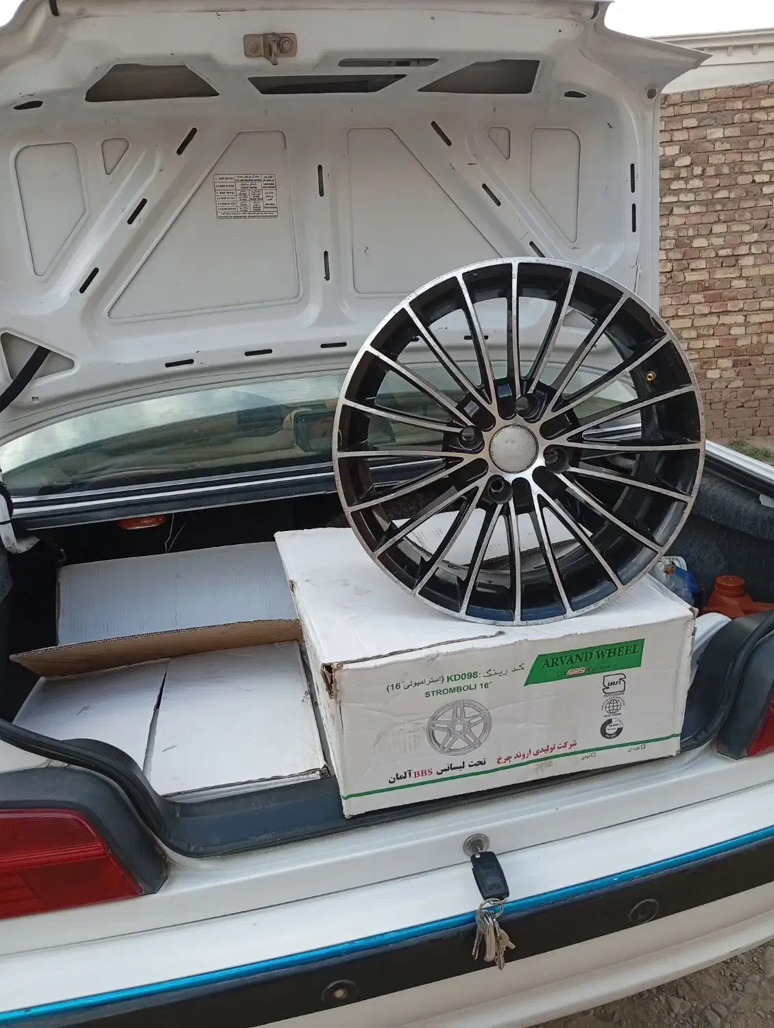 رینگ خارجی پنج ماه استفاده شده صفرش ۳۰تومن|قطعات یدکی و لوازم جانبی|مرند, |دیوار