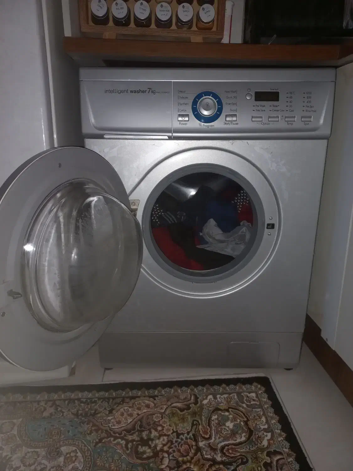 لباسشویی ۷کیلویی پاکشوما|ماشین لباسشویی و خشککن لباس|اندیشه, اندیشه فاز ۱|دیوار