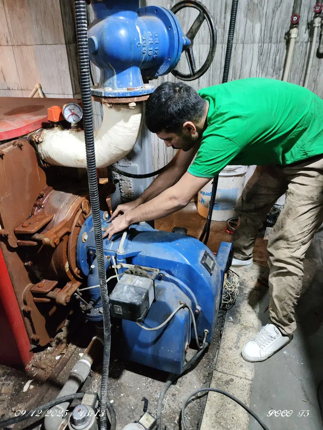 تعمیر تخصصی دیگ بخار مشعل موتورخانه|خدمات پیشه و مهارت|تهران, خرمشهر|دیوار