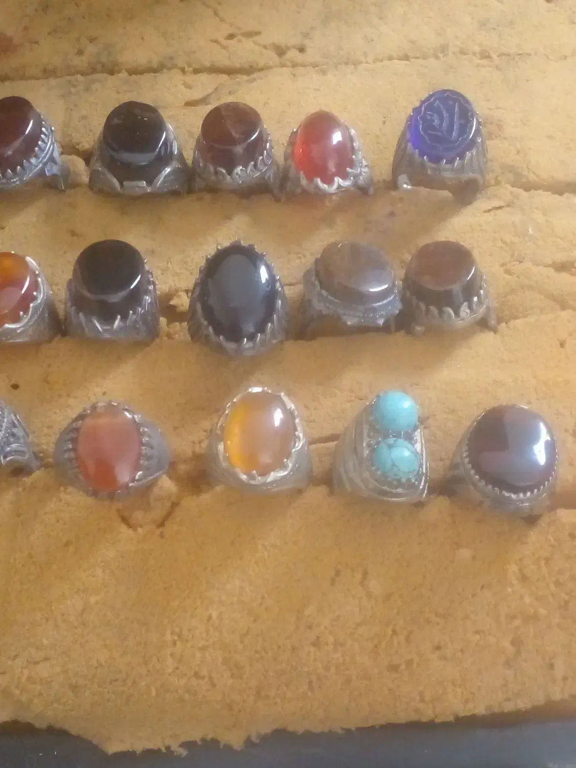 انگشترهارویکجا۹میلیون میدم|جواهرات|گنبد کاووس, |دیوار