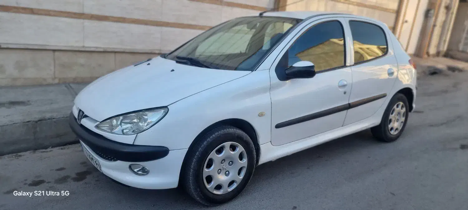 ۲۰۶ مدل ۸۸ به رنگ سفید تیپ ۳|خودرو سواری و وانت|دورود, |دیوار