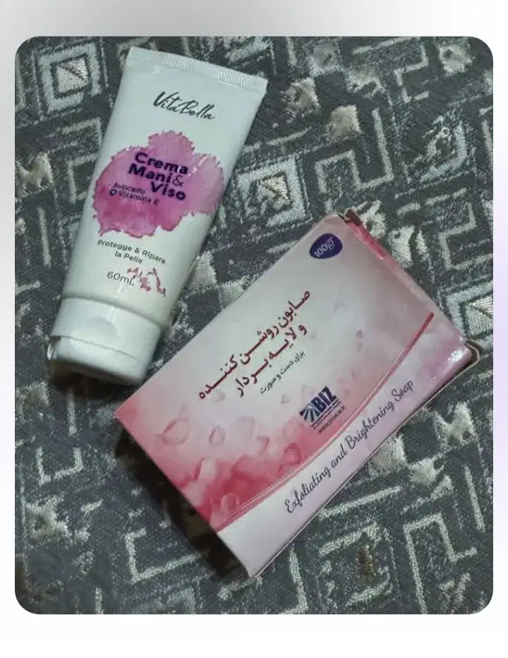 صابون لایه برداروکرم مرطوب کننده|آرایشی، بهداشتی، درمانی|اردبیل, |دیوار