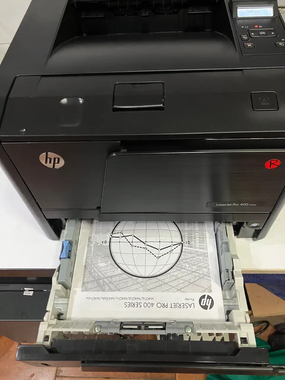 پرینتر hp laserjet pro 400 m401n|پرینتر، اسکنر، کپی، فکس|تهران, علی‌آباد|دیوار