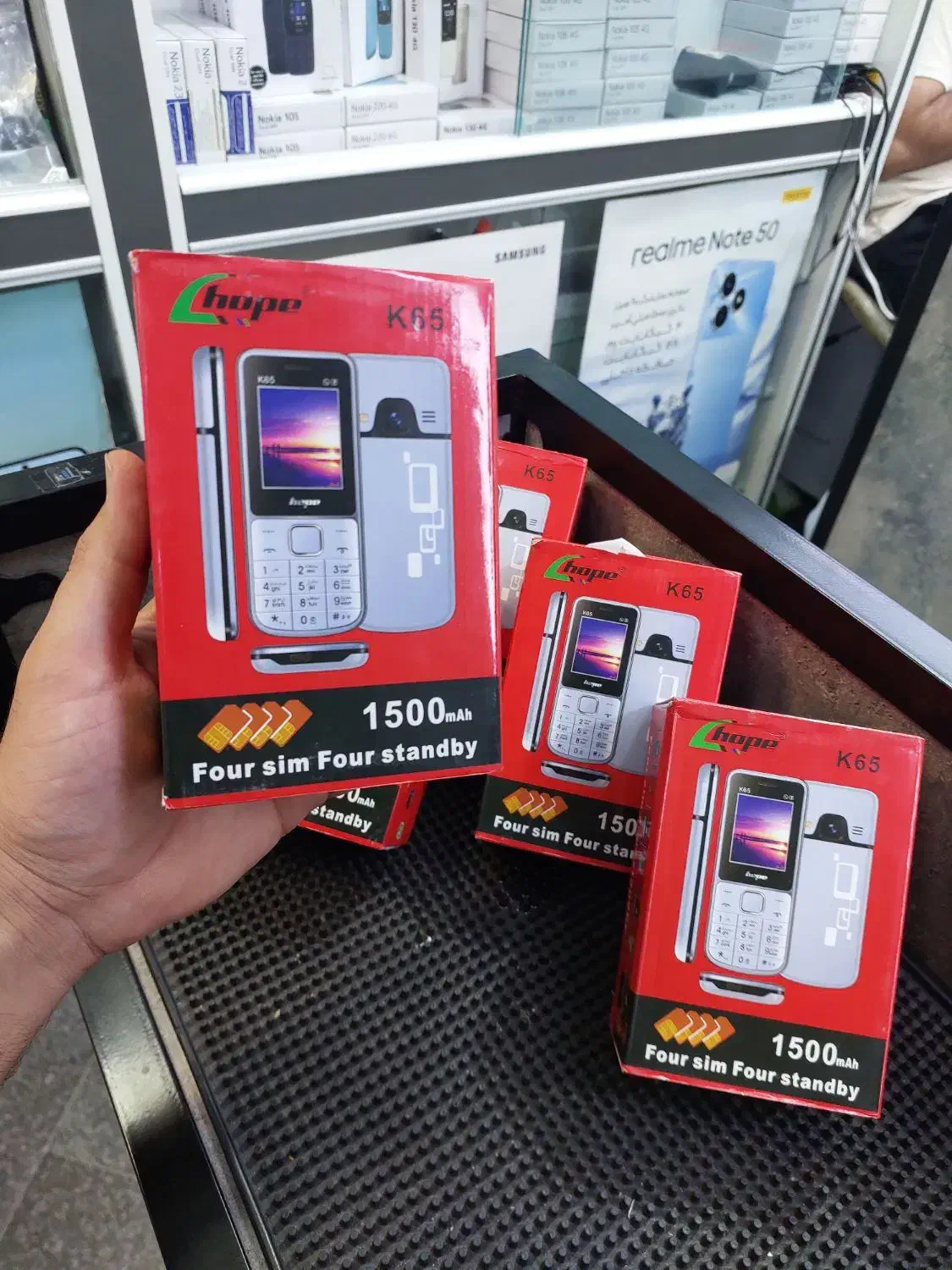 چهار سیم کارت هوپ k65|موبایل|مشهد, جنت|دیوار