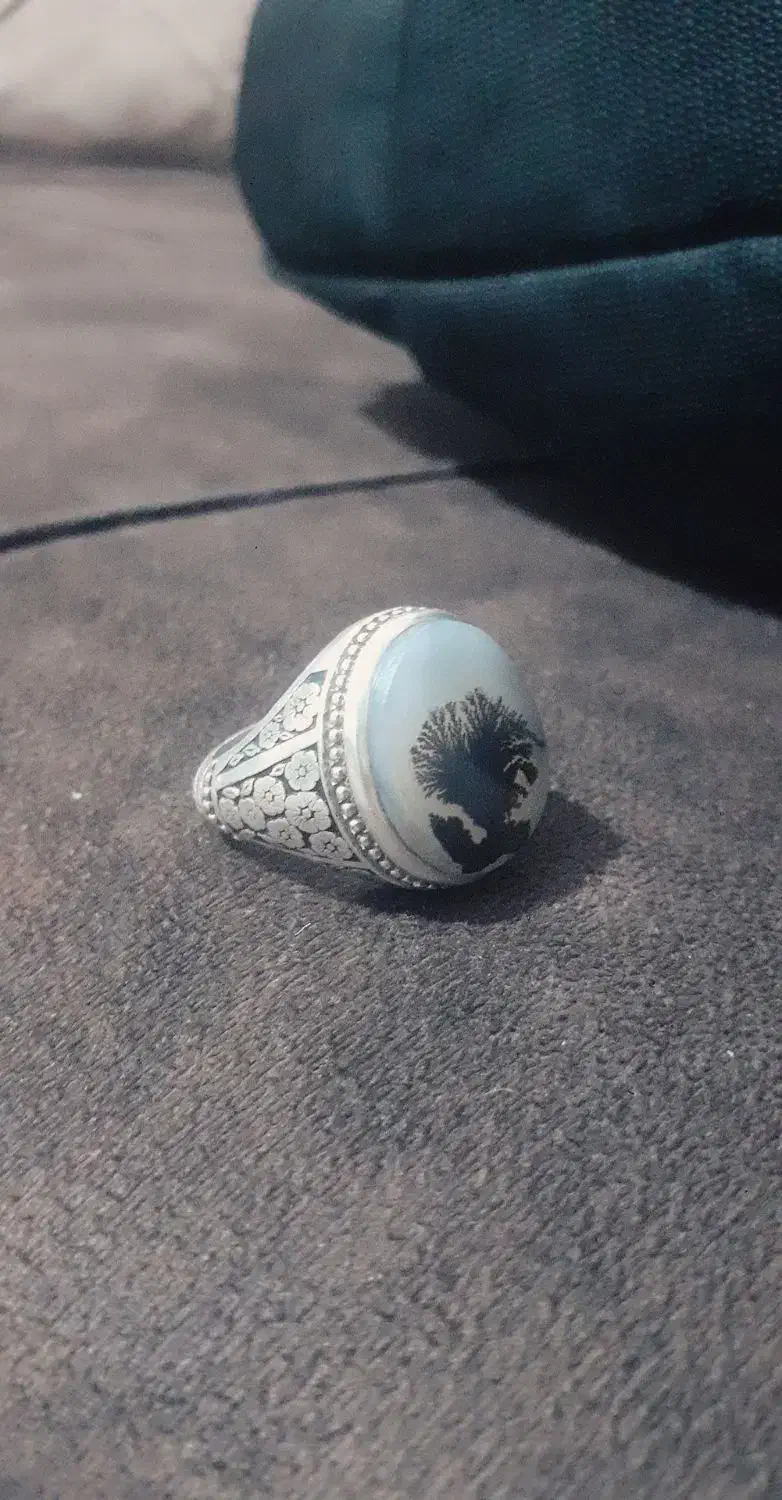 انگشتر شجرهای کلکسیونی و اشیای عتیقه|کلکسیون اشیاء عتیقه|قوچان, |دیوار