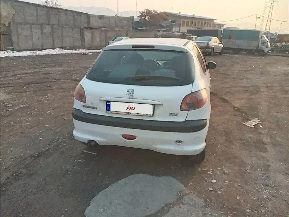 ۲۰۶ مدل ۹۰|خودرو سواری و وانت|تهران, اتحاد|دیوار